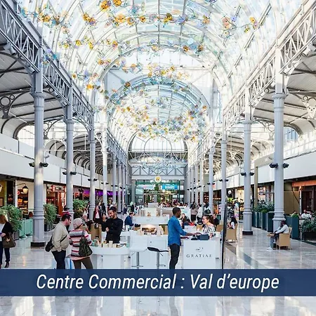 Apartment Val D'europe - 10 Min De - Parking *